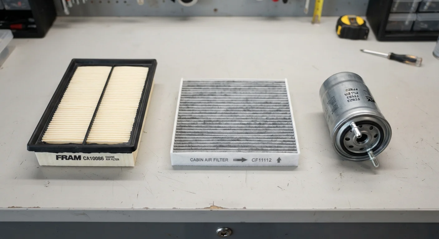 Air Filters, Cabin Filters, and Fuel Filters: A Driver's Field Guide