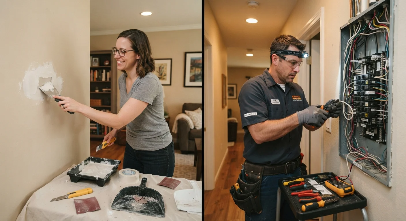DIY vs. Licensed Professional: Drawing the Line on Home Repairs