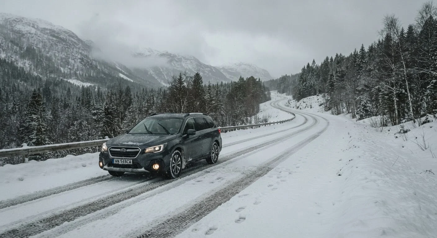 Driving on Ice and Snow for the First Time