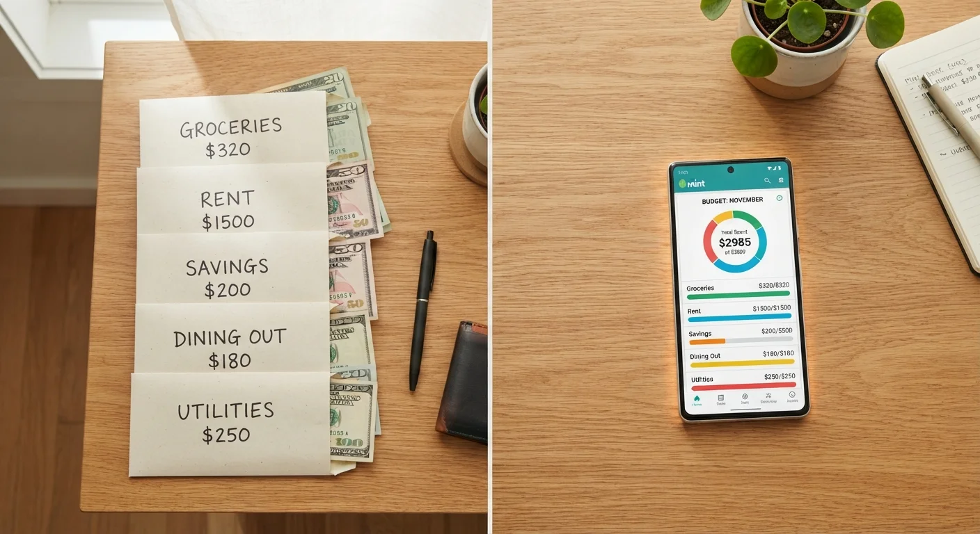 Envelope Budgeting vs. Digital Tracking Apps: Two Approaches to Spending Control