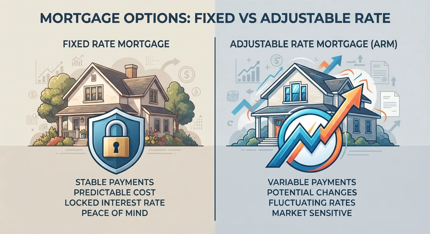 Fixed-Rate vs. Adjustable-Rate Mortgages Explained