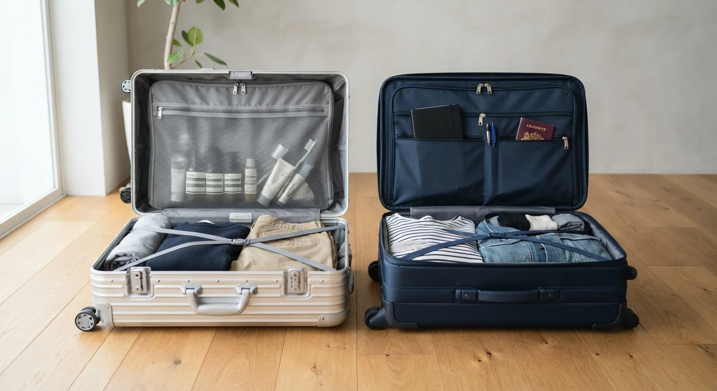Hardshell vs. Softshell Luggage: Understanding the Real Differences