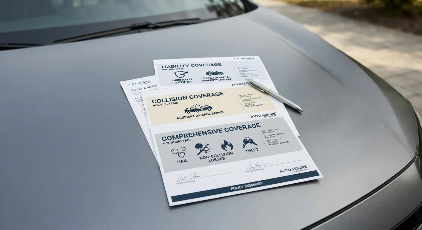 Liability, Collision, and Comprehensive Coverage: What Each One Actually Covers