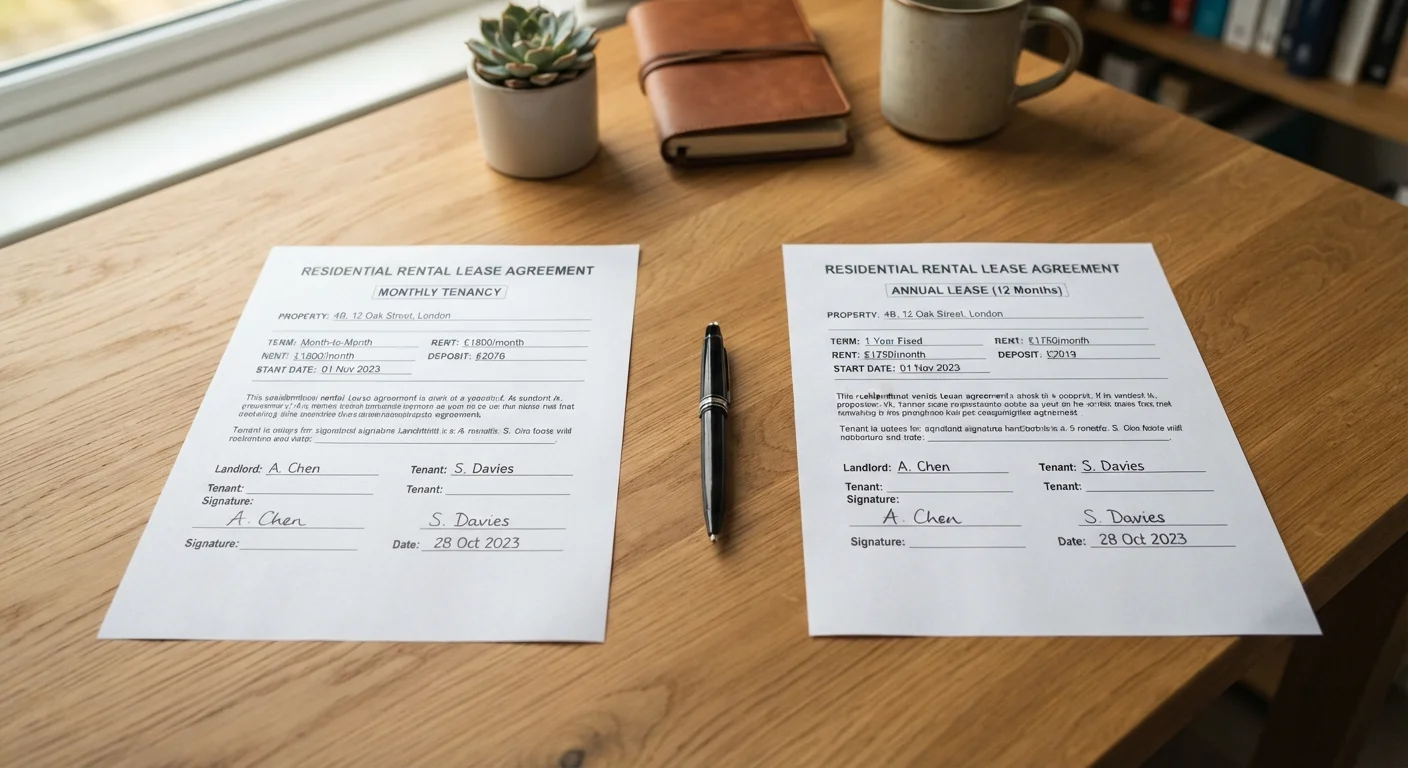 Month-to-Month vs. Fixed-Term Lease: Which Arrangement Fits Your Situation?