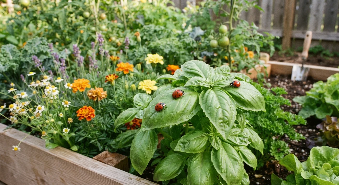 Pest Management in a Backyard Garden Without Harsh Chemicals