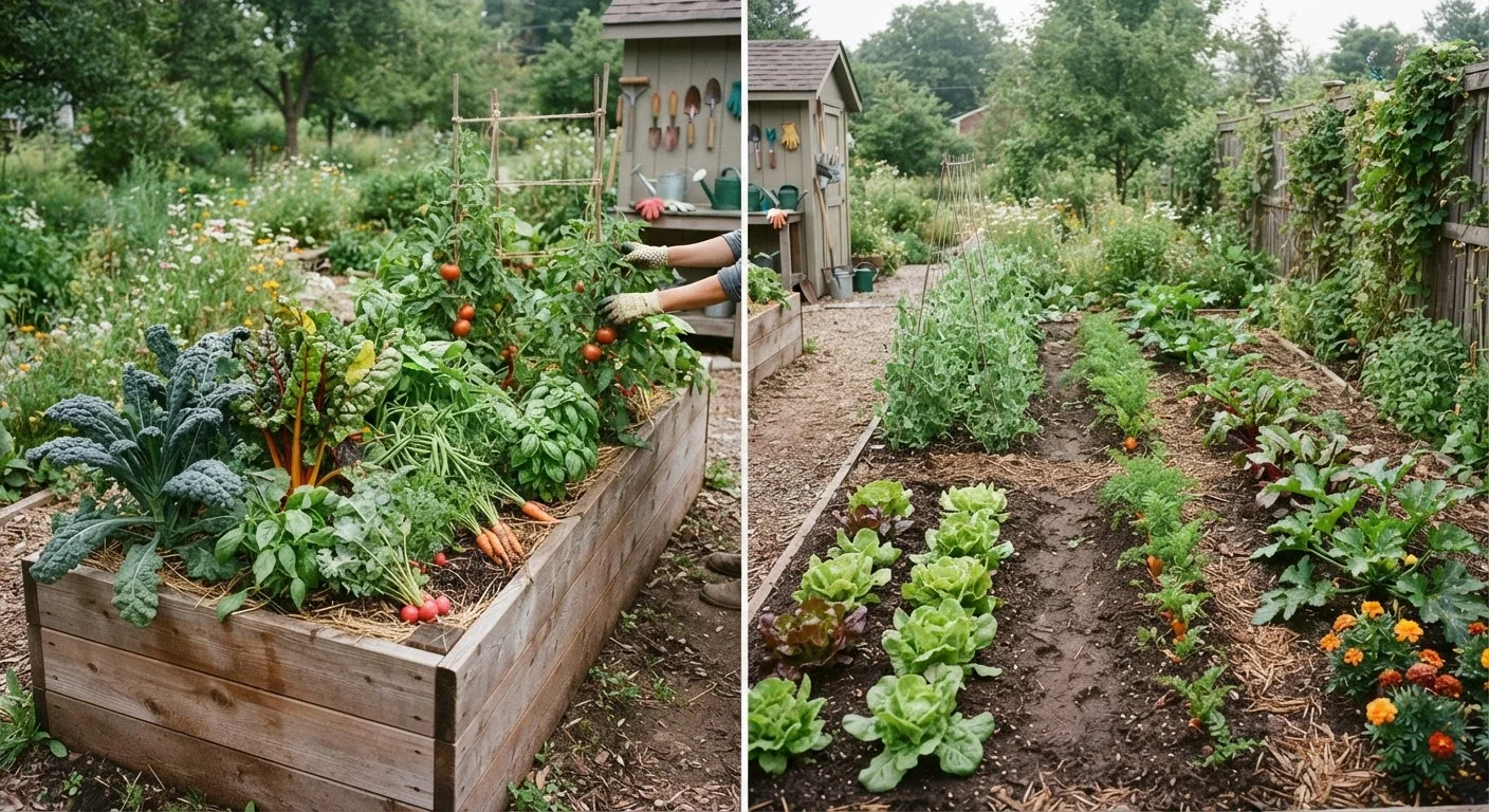 Raised Beds vs. In-Ground Planting: What Changes and What Doesn't