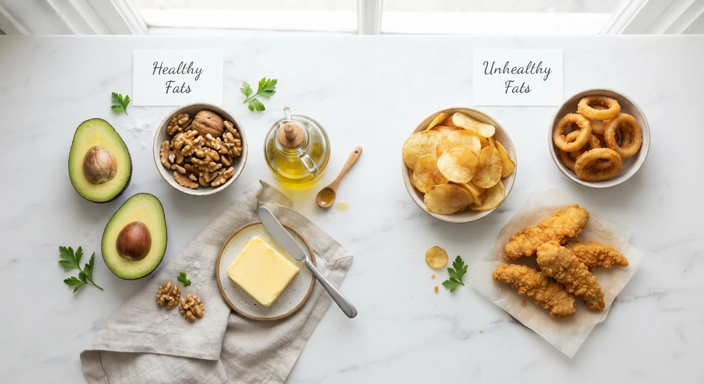 Saturated Fat, Unsaturated Fat, and Trans Fat: A Straightforward Comparison