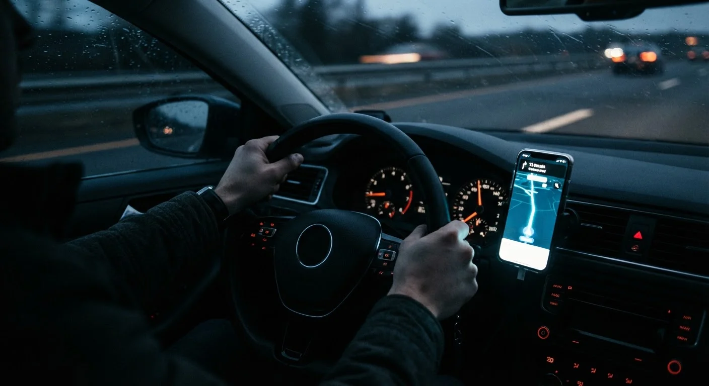 Smartphone Distraction at the Wheel: What the Research Actually Shows