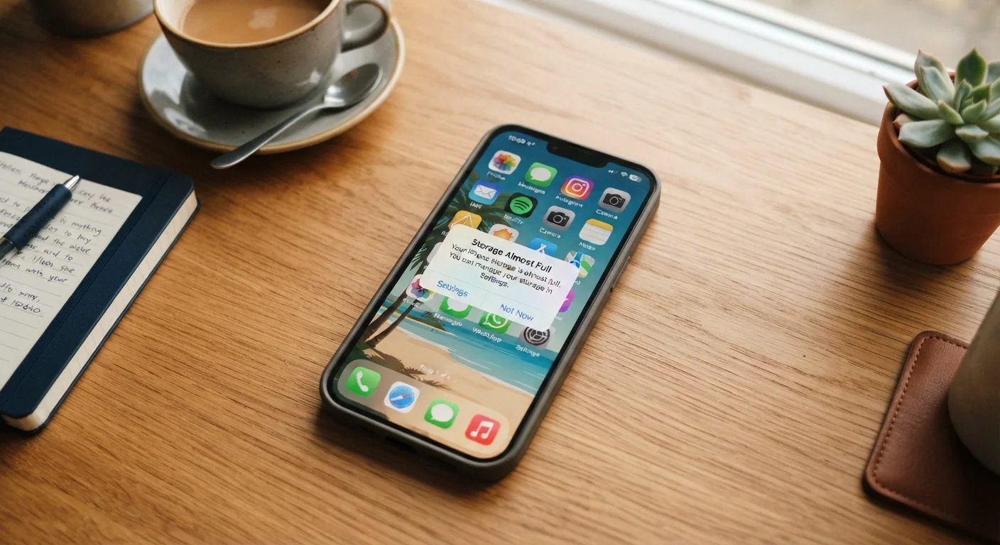 Smartphone Storage Is Full: What That Warning Actually Means