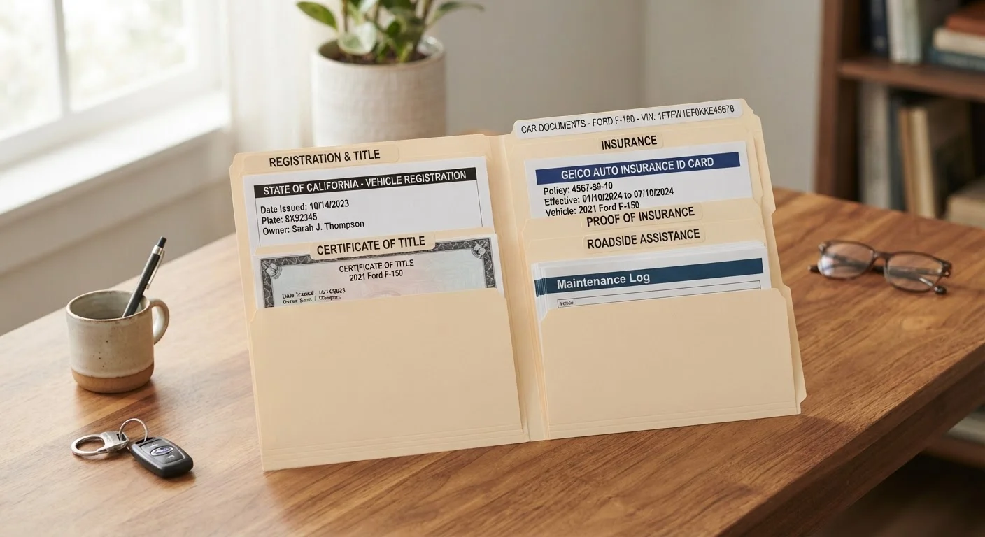 Staying on Top of Vehicle Paperwork as a Car Owner