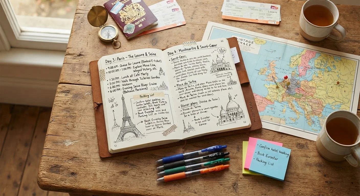 The Anatomy of a Well-Built Travel Itinerary