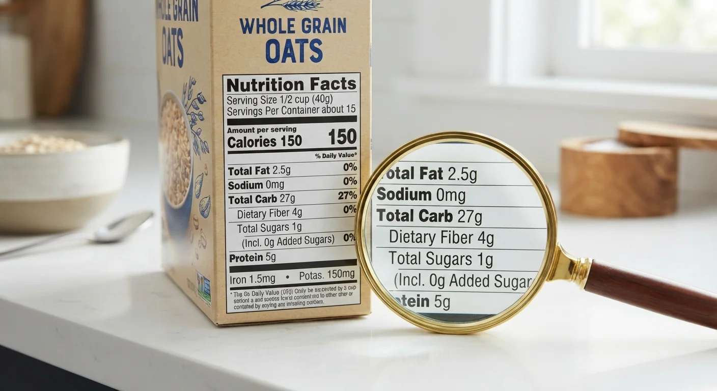 The Nutrition Label Explained, Line by Line