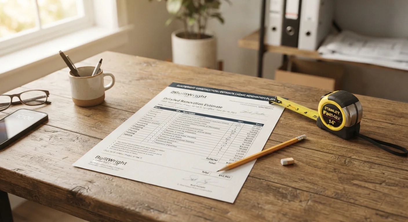 Understanding a Contractor's Quote: What Every Line Item Means