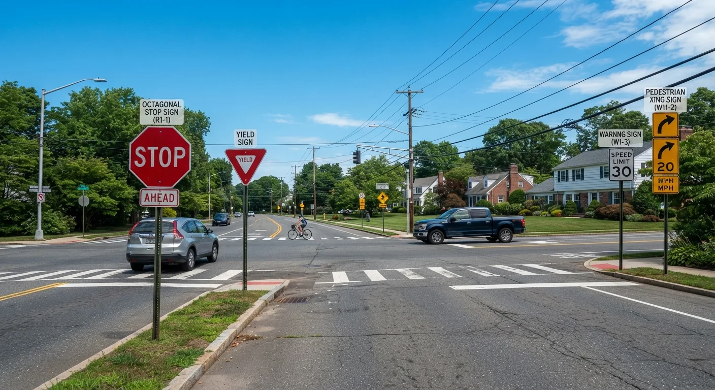 U.S. Traffic Signs Decoded: A Driver's Field Reference