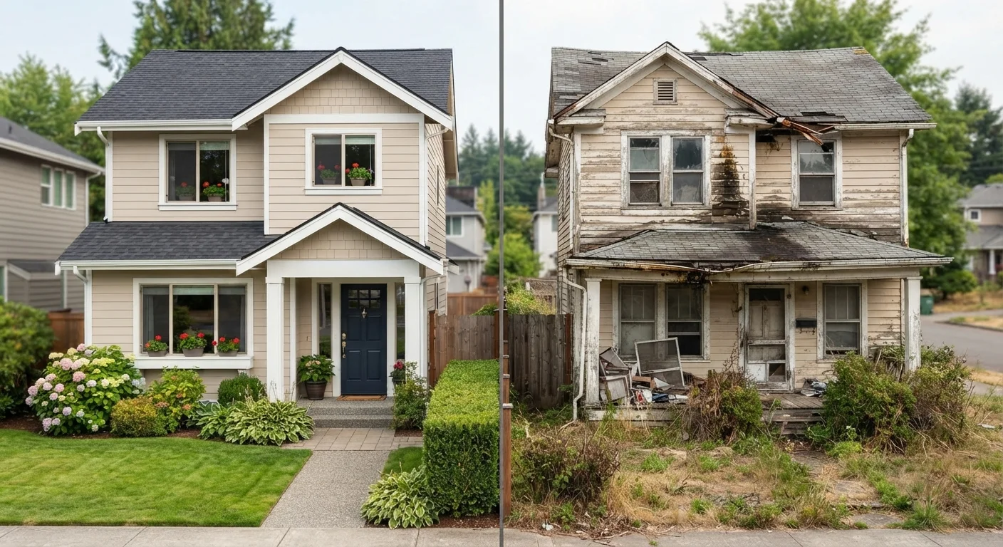 What Deferred Maintenance Actually Does to a House Over Time