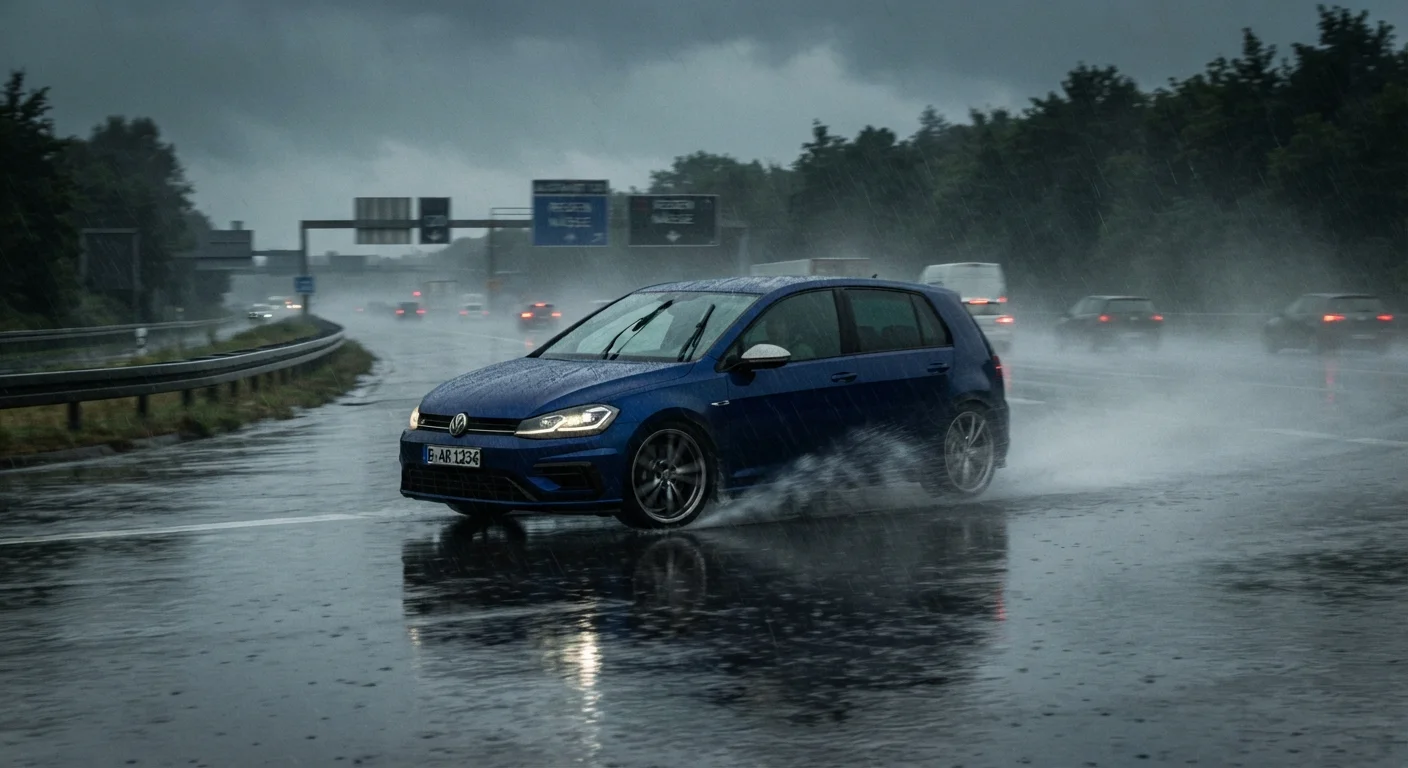 What Drivers Get Wrong About Hydroplaning