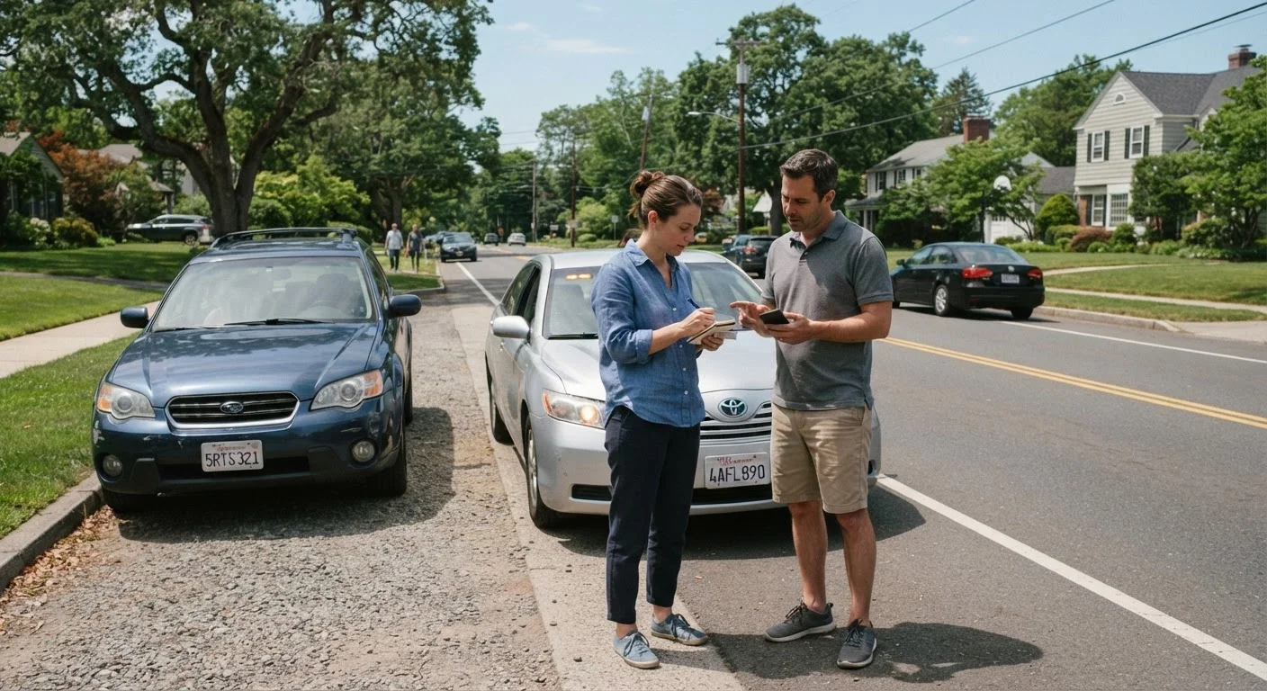 What to Do When You're Involved in a Traffic Accident