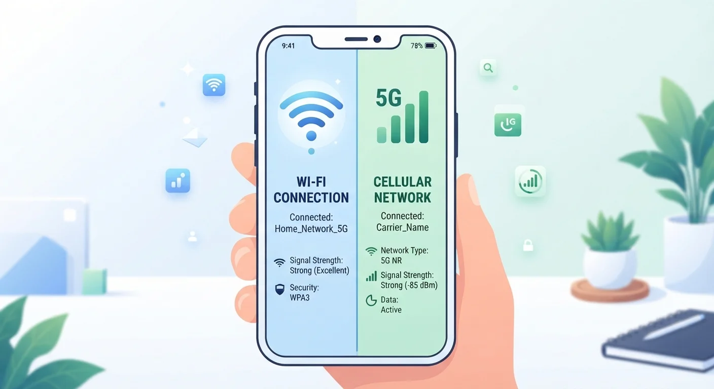 Wi-Fi vs. Mobile Data: When Your Phone Uses Which — and Why It Matters