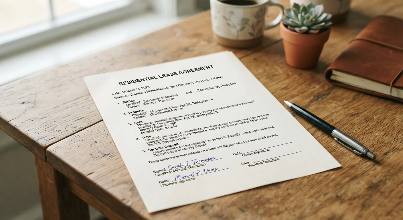 Your First Lease: What Every Clause Actually Means